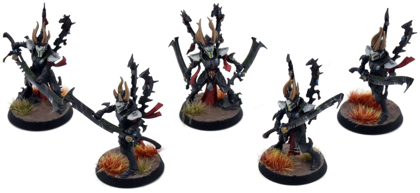 DRUKHARI 5 Incubi #1 WELL PAINTED Warhammer 40K