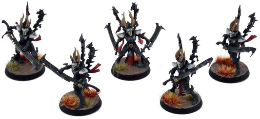 DRUKHARI 5 Incubi #1 WELL PAINTED Warhammer 40K