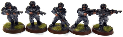 ASTRA MILITARIUM 10 Cadian Shock Troop #13 WELL-PAINTED Warhammer 40K