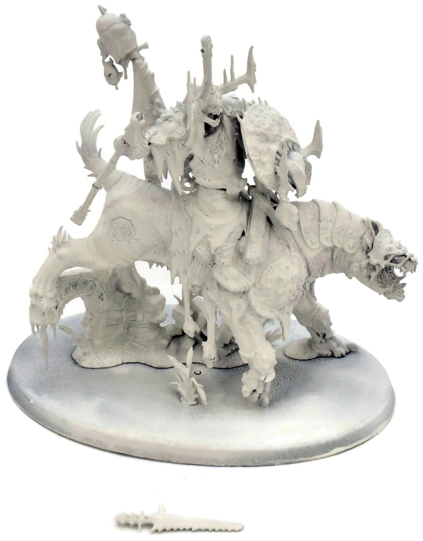 ORRUK WARCLANS Killboss On Great Ghashtoof #1 Warhammer Sigmar Broken Spear