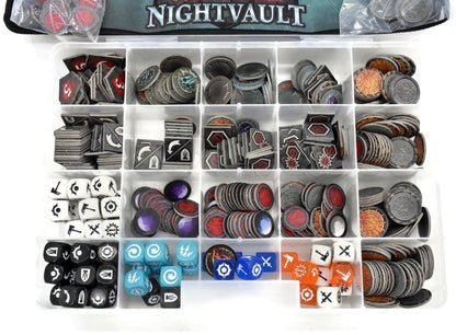 UNDERWORLDS Lot Of Accessories And Tokens #1 Warhammer Sigmar In Direchasm Box