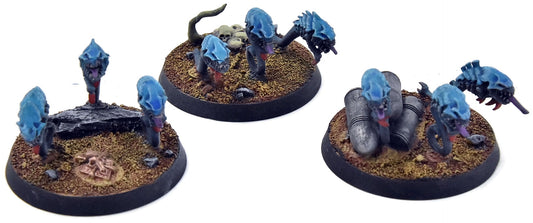 TYRANIDS 3 Ripper Swarms #1 WELL PAINTED Warhammer 40K