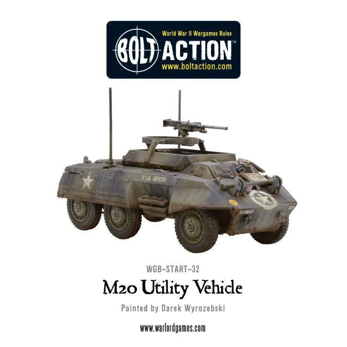 Bolt Action US Armoured Car Squadron (3 M8/M20 Greyhound Scout Cars)