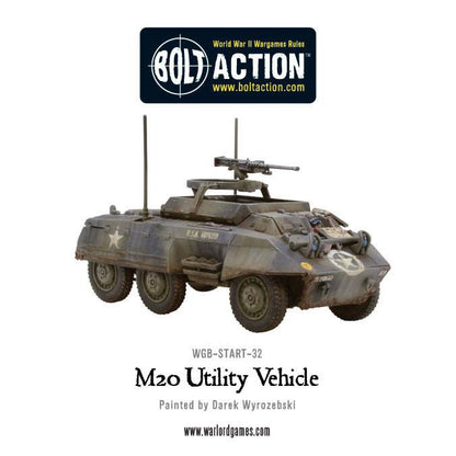 Bolt Action US Armoured Car Squadron (3 M8/M20 Greyhound Scout Cars)