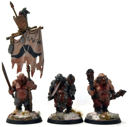 OGOR MAWTRIBES 6 Gluttons #3 WELL PAINTED Sigmar Ogres