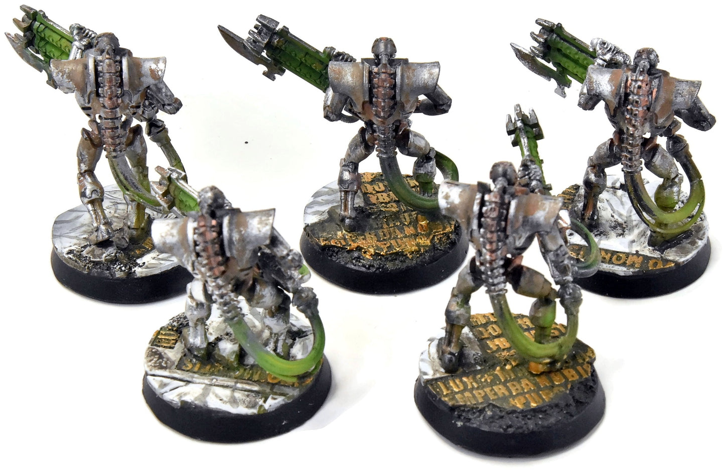 NECRONS 5 Immortals #3 WELL PAINTED Warhammer 40K