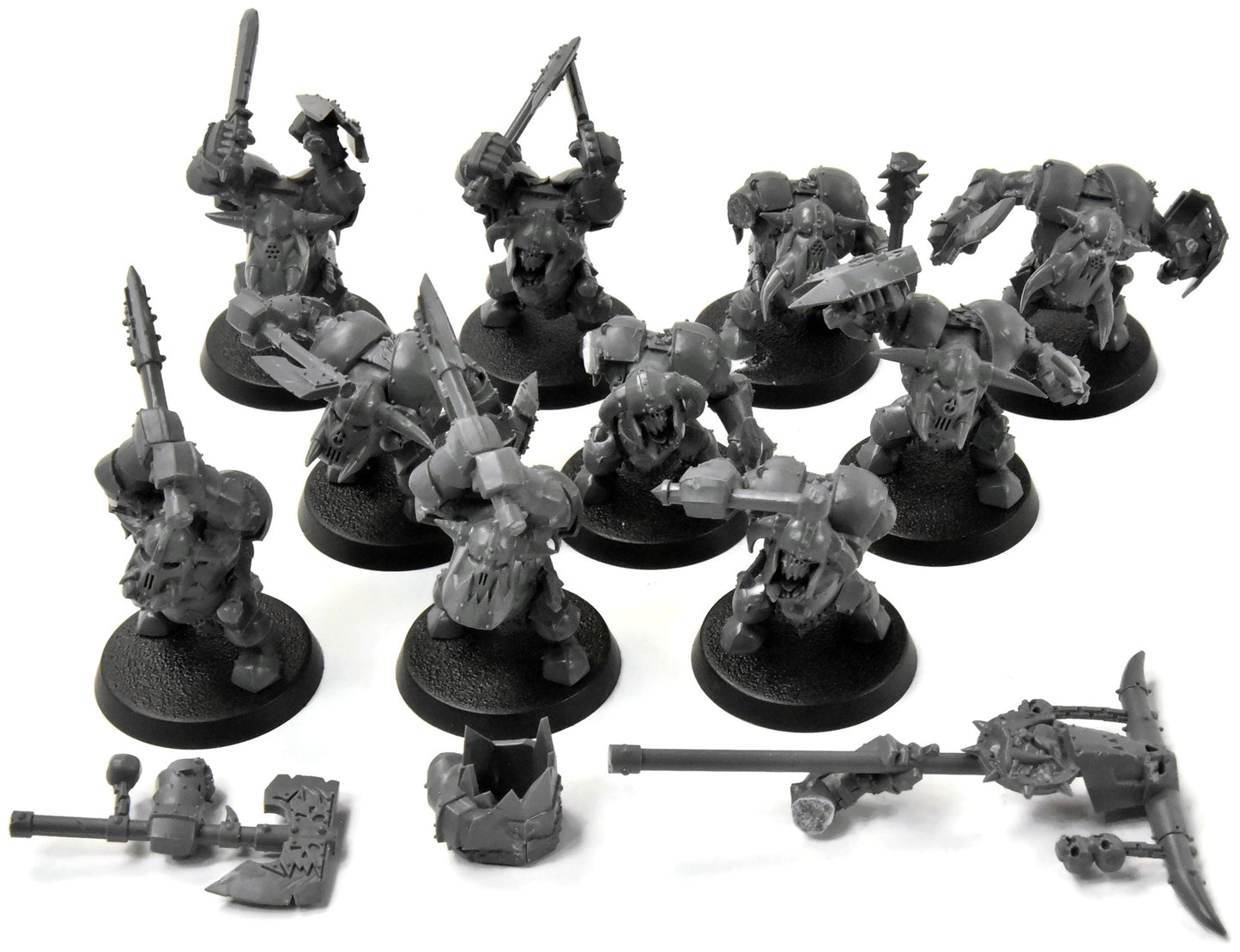 ORRUK WARCLANS 10 Ardboyz #1 Old Sculpt Warhammer Sigmar