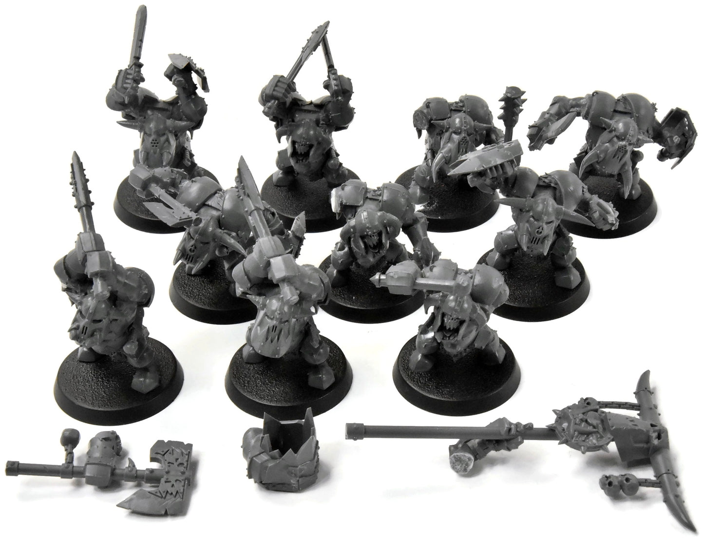 ORRUK WARCLANS 10 Ardboyz #1 Old Sculpt Warhammer Sigmar
