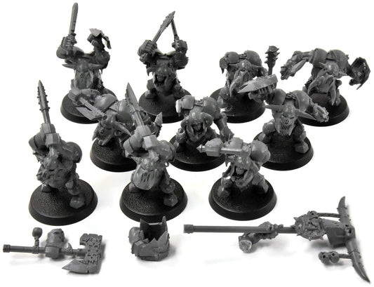 ORRUK WARCLANS 10 Ardboyz #1 Old Sculpt Warhammer Sigmar