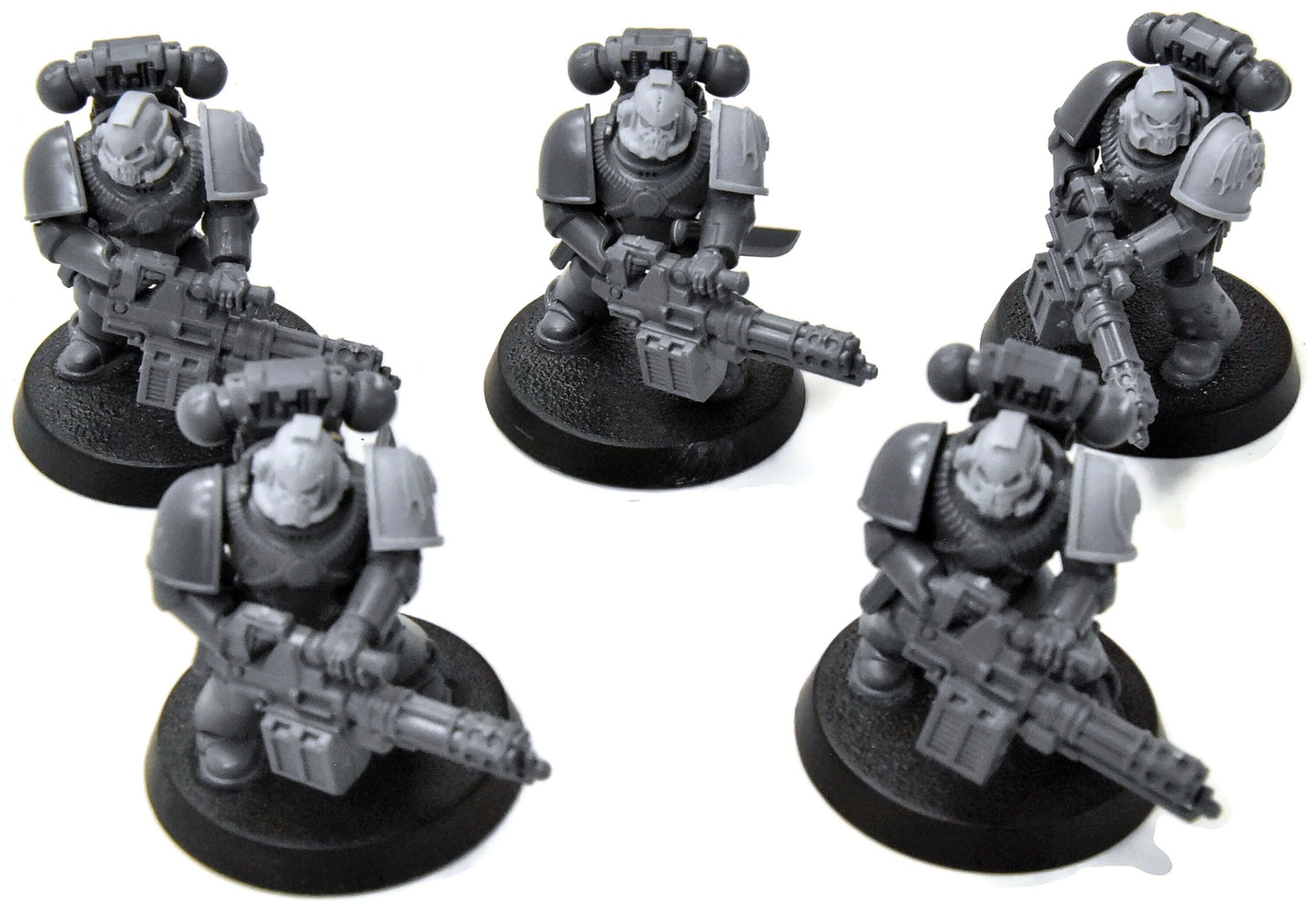 HORUS HERESY Night Lords 5 Heavy Weapon Marines #2 Forge World Upgrades 30K