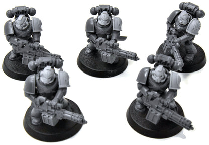 HORUS HERESY Night Lords 5 Heavy Weapon Marines #2 Forge World Upgrades 30K