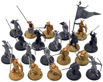 MIDDLE EARTH 20 Easterling warriors Converted #1 LOTR