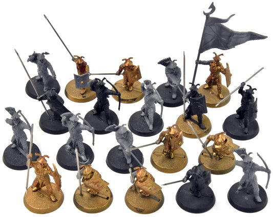 MIDDLE EARTH 20 Easterling warriors Converted #1 LOTR