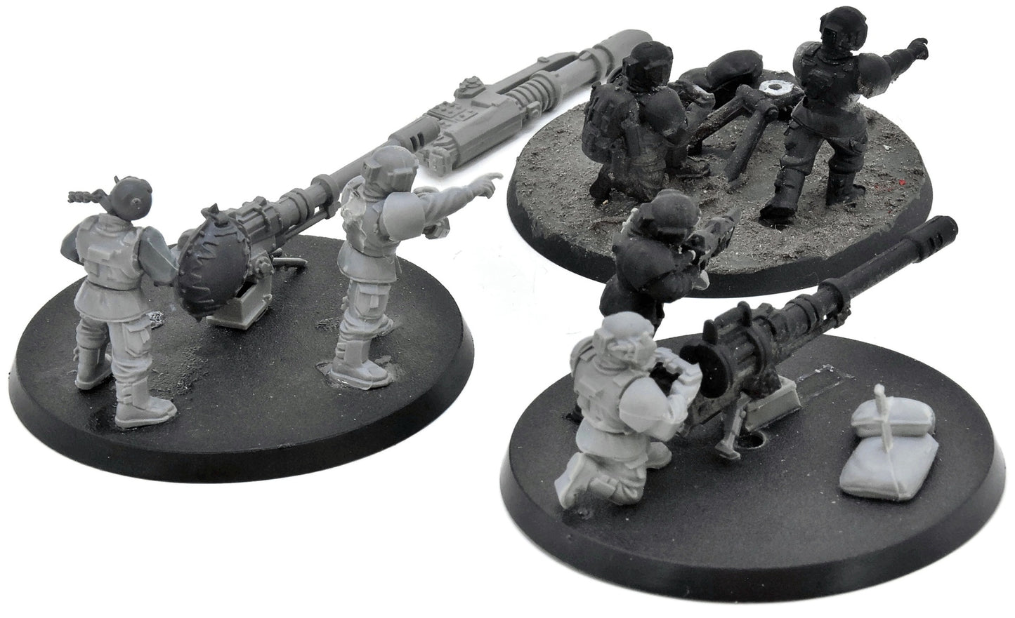 ASTRA MILITARUM 3 Cadian Heavy Weapons Squad #1 Warhammer 40K