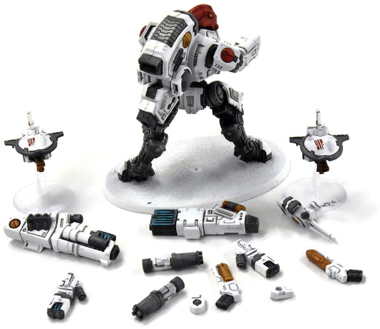 TAU EMPIRE XV95 Ghostkeel Battlesuit #1 WELL PAINTED Warhammer 40K