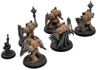 DARK ANGELS 5 Deathwing Knights #1 WELL PAINTED Warhammer 40K