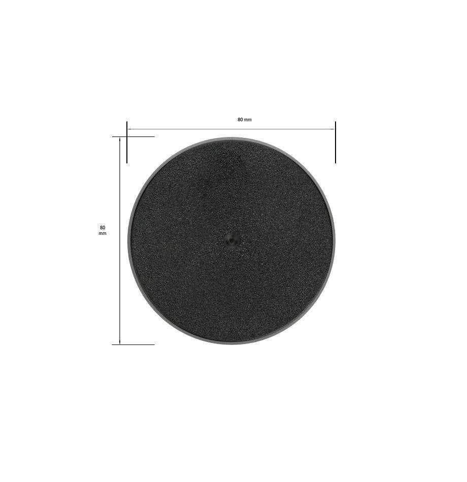 Citadel 80mm Round Base  (1 unit)