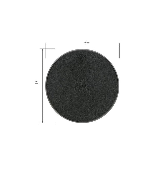 Citadel 80mm Round Base  (1 unit)