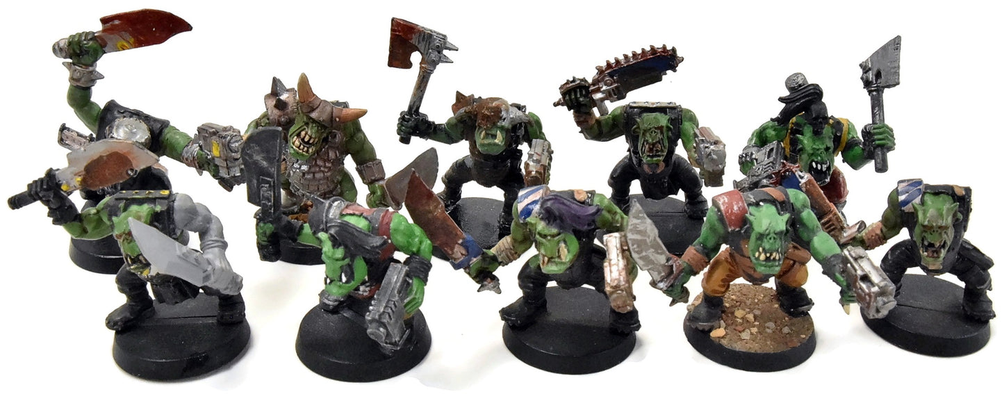 ORKS 10 ork boyz #7 Warhammer 40K