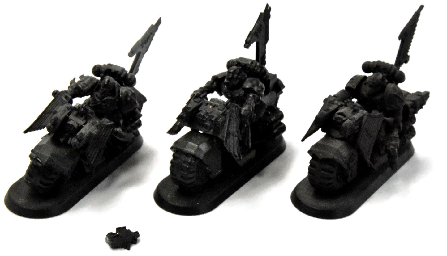 DARK ANGELS 3 Ravenwing Bike #7 Warhammer 40K