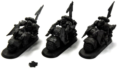 DARK ANGELS 3 Ravenwing Bike #7 Warhammer 40K