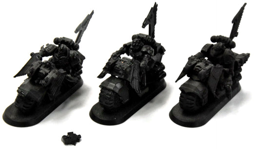 DARK ANGELS 3 Ravenwing Bike #7 Warhammer 40K
