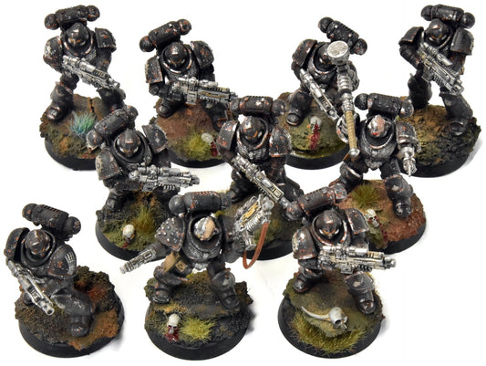 IRON HANDS 10 Intercessors #1 PRO PAINTED Warhammer 40K