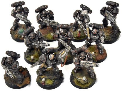 IRON HANDS 10 Intercessors #1 PRO PAINTED Warhammer 40K
