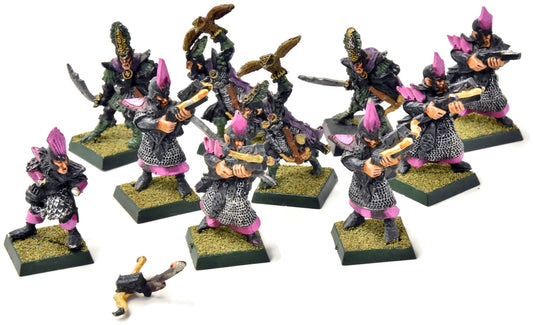 DARK ELVES 10 Crossbowmen #2 CLASSIC METAL darkshards Fantasy