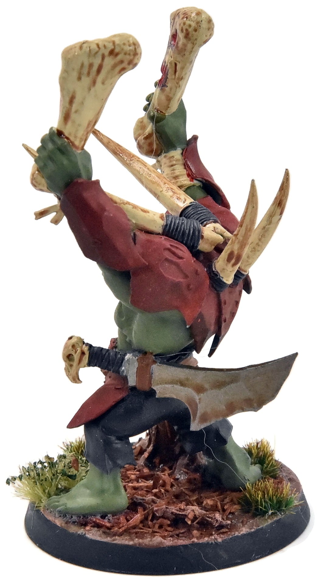 ORRUK WARCLANS Warchanter #1 WELL PAINTED Sigmar 1597