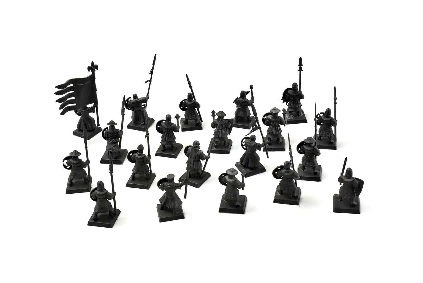 BRETONNIA 20 Men at Arms Not original Shield #1 PLASTIC Fantasy