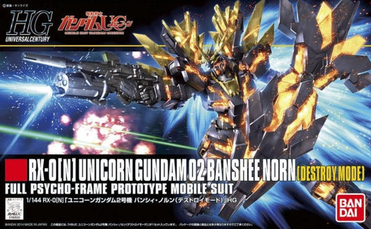Unicorn Gundam 2 Banshee Norn (Destroy Mode) HGUC 1/144#175 Bandai