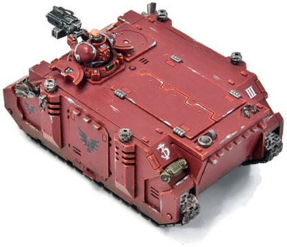 Char Rhino Blood Angels n° 2, peinture de qualité, Warhammer 40K