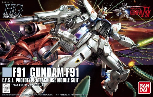 Bandai HGUC #167 Gundam F91 1/144