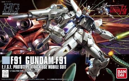Bandai HGUC #167 Gundam F91 1/144