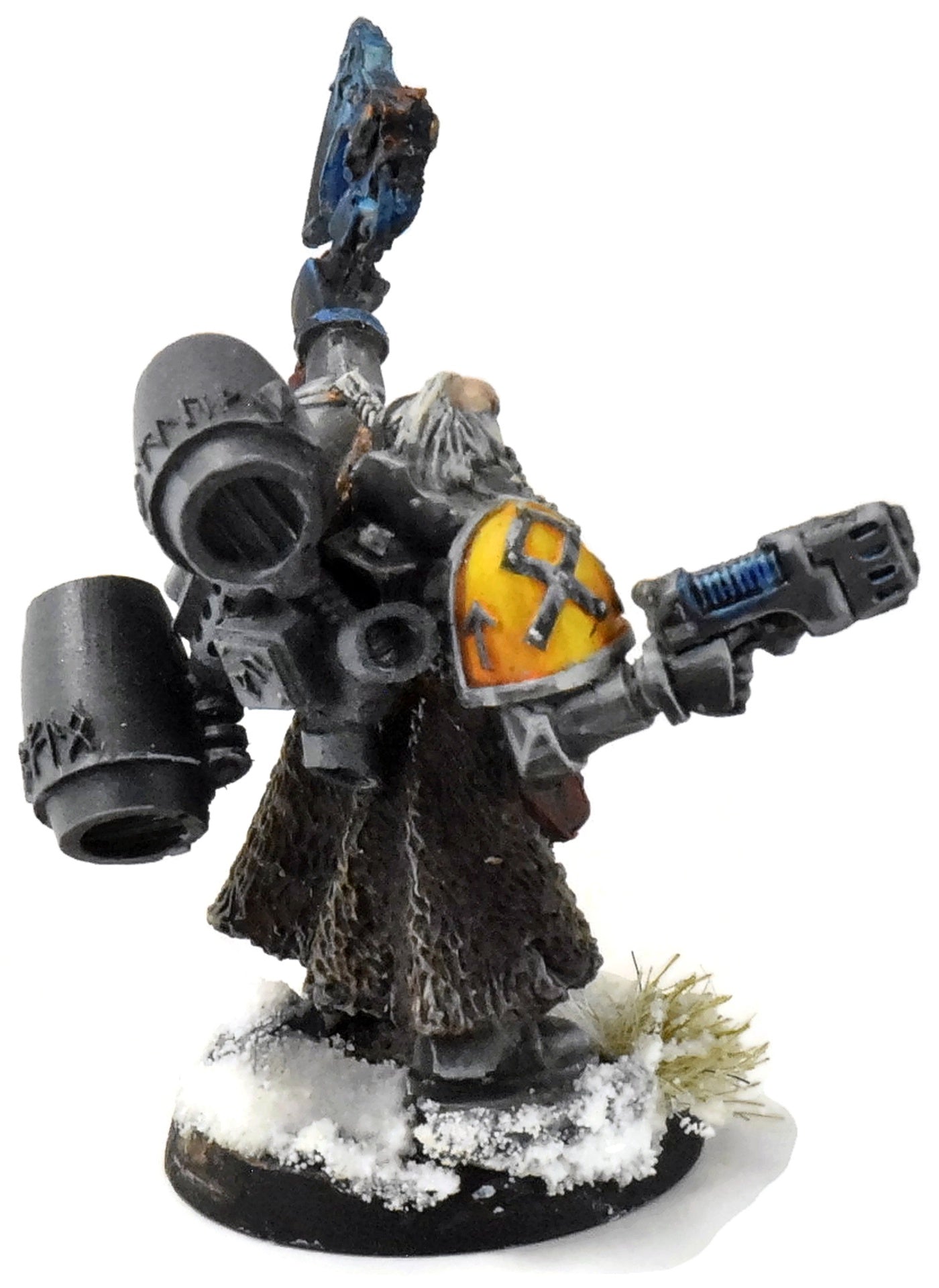 SPACE WOLVES Rune Priest #1 WELL PAINTED Warhammer 40K
