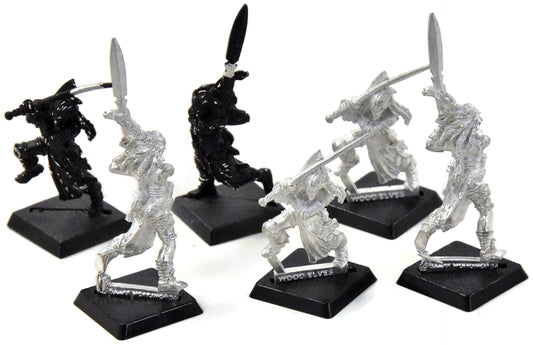 WOOD ELVES 6 Wardancers #2 METAL Warhammer Fantasy