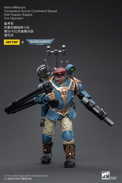 Tempestus Scions Command Squad 55th Kappic Eagles Vox Operator Astra Militarum