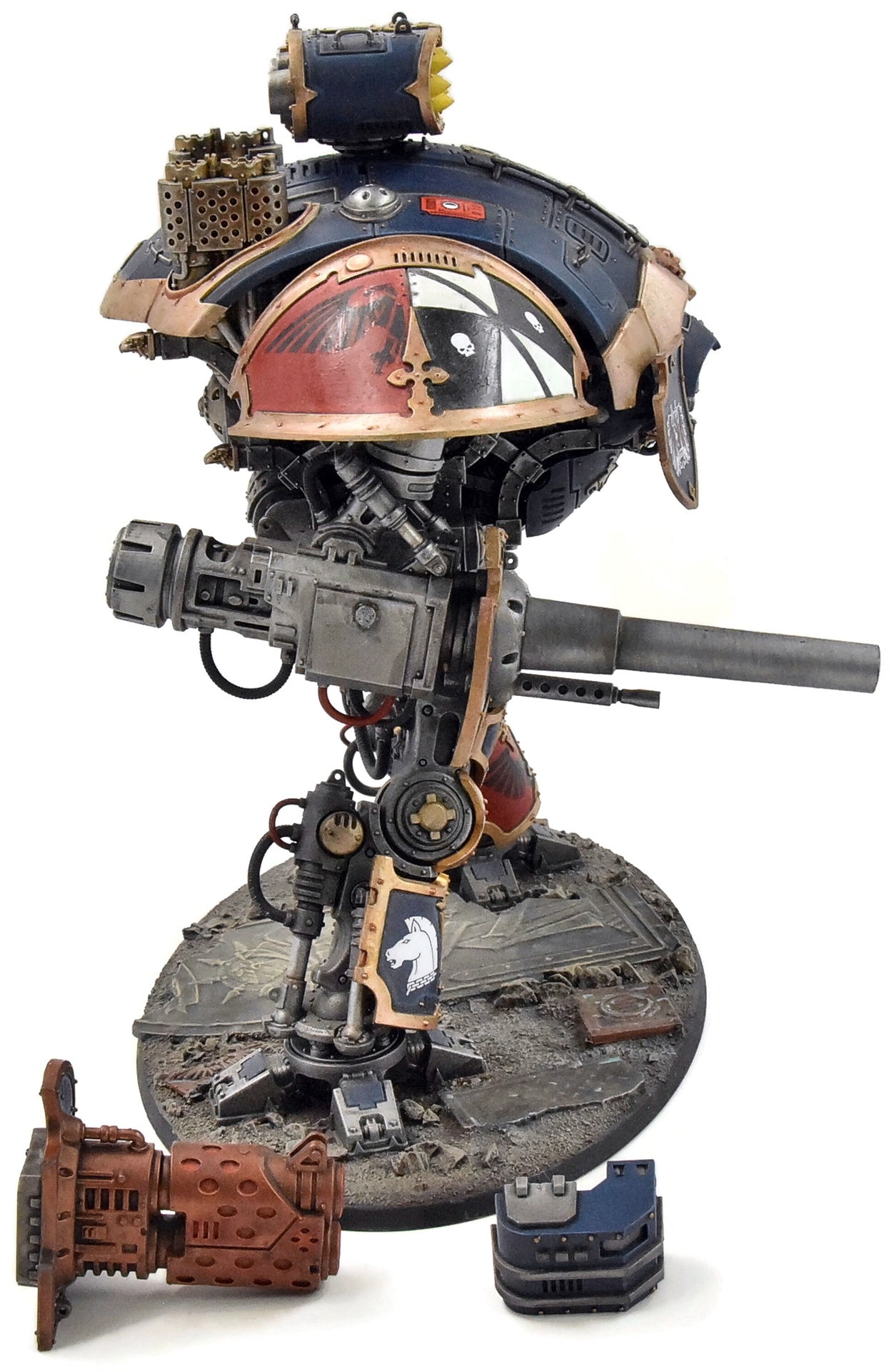 IMPERIAL KNIGHTS Knight Warden #1 WELL PAINTED Warhammer 40K