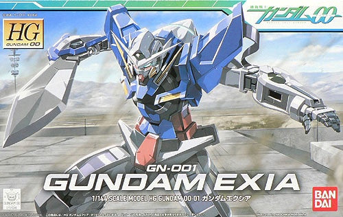 Bandai HG #01 Gundam Exia 1/144
