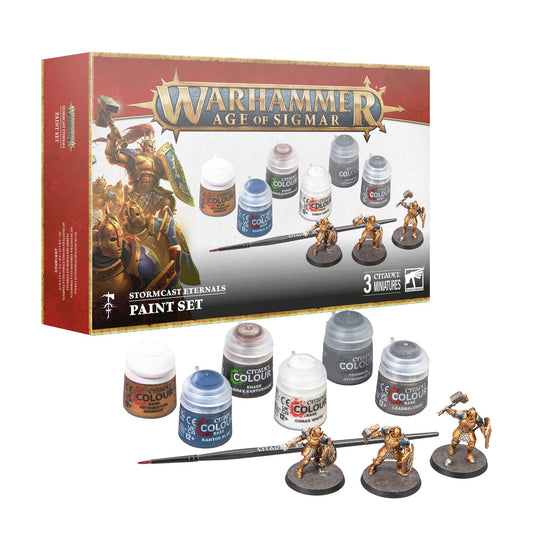 Age Of Sigmar Stormcast + Paint Set