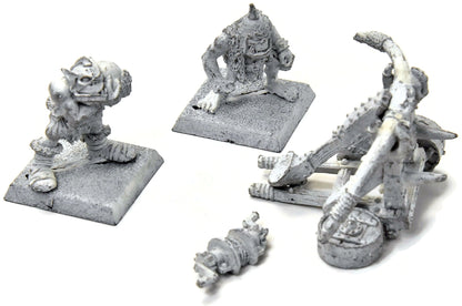 ORCS AND GOBLINS Orc Lobba Catapult Classic #1 METAL Warhammer Fantasy