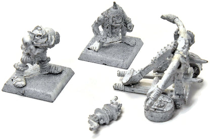 ORCS AND GOBLINS Orc Lobba Catapult Classic #1 METAL Warhammer Fantasy