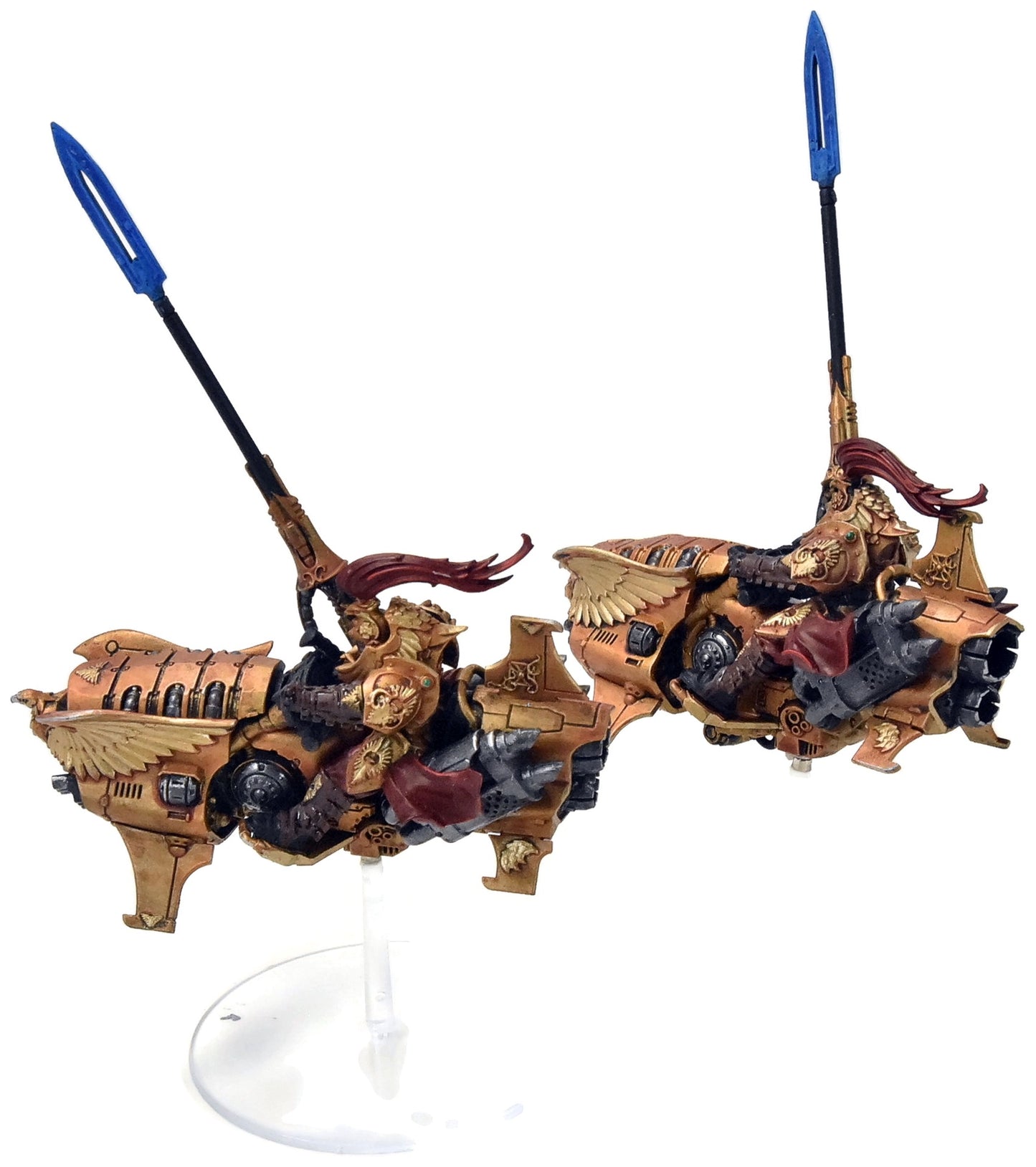 ADEPTUS CUSTODES 2 Vertus Praetors #3 WELL PAINTED Warhammer 40K