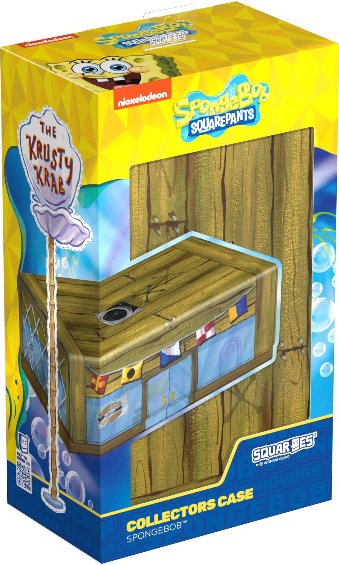 Squaroes Paramount Spongebob Squarepants WV1 Collector Case Krusty Krab