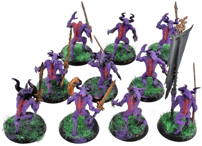 BLADES OF KHORNE 10 Bloodletters Of Khorne #4 DAMAGED Sigmar INCOMPLETE