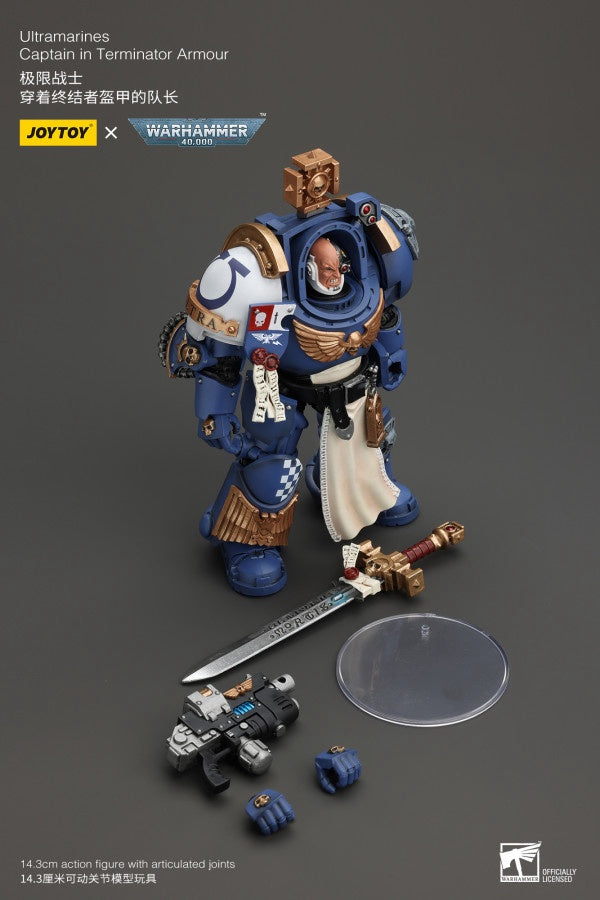 Captain In Terminator Armour Ultramarines Joy Toy