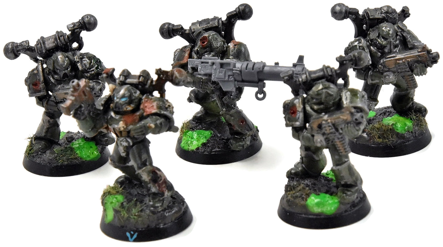 DEATH GUARD 5 Plague Marines #4 OOP Warhammer 40K