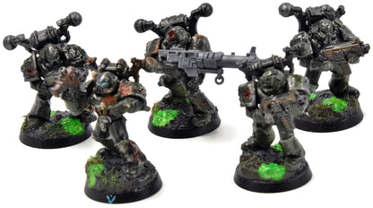 DEATH GUARD 5 Plague Marines #4 OOP Warhammer 40K