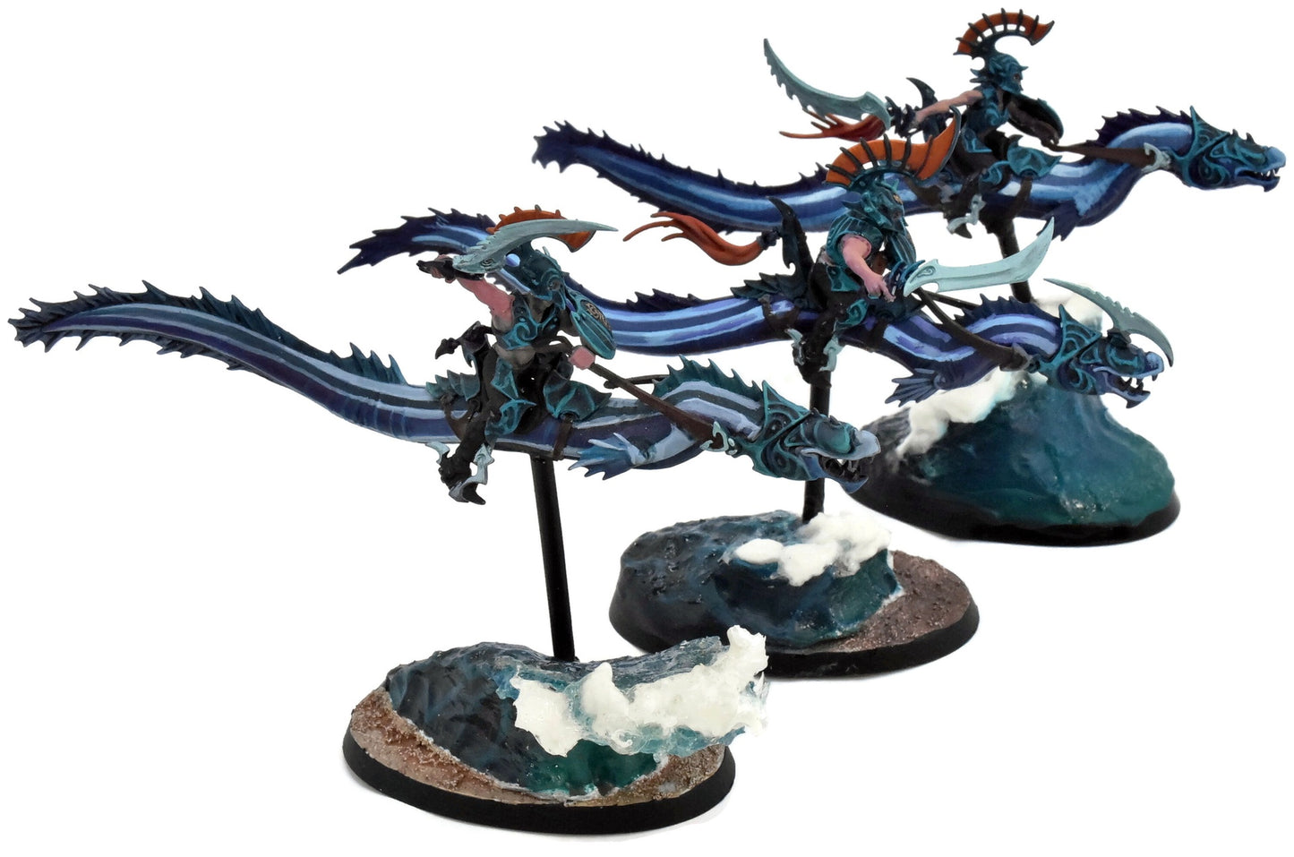 IDONETH DEEPKIN 3 Akhelian Guard #1 PRO PAINTED Warhammer Sigmar